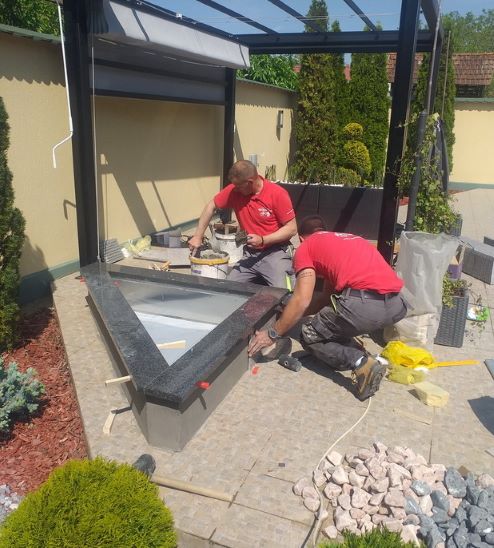 Izrada unikatnih fontana za dvoriste i poslovni prostor.